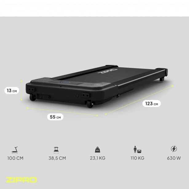 Panel sterowania Zipro Yougo – regulacja prędkości chodzenia