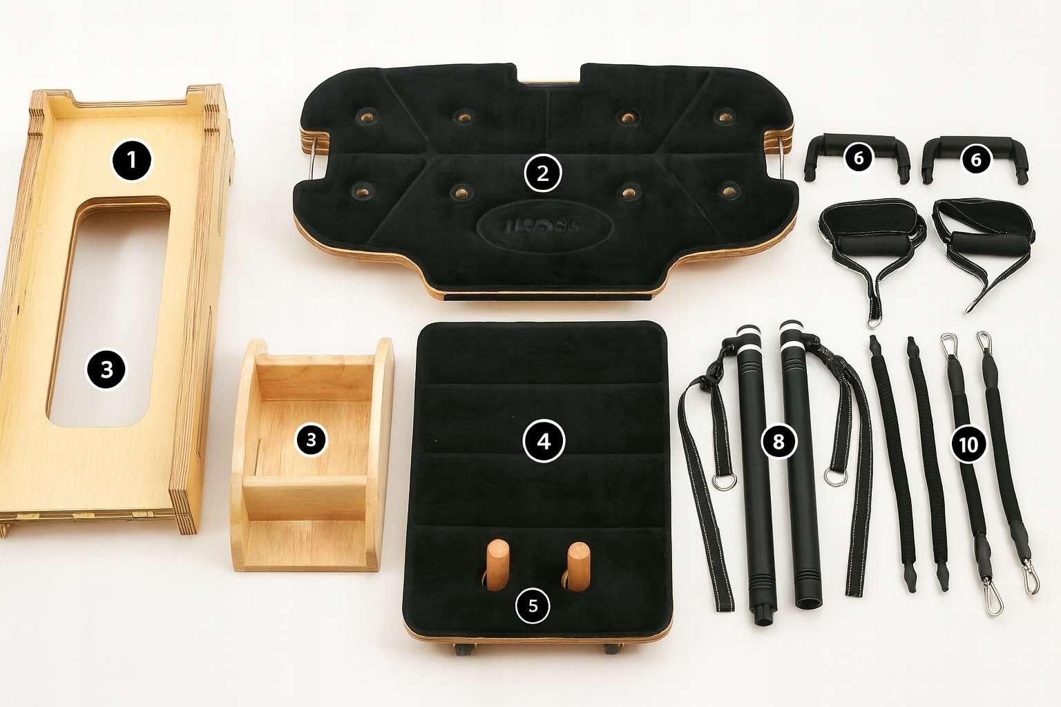 Deska reformer do pilatesu - obrazek 4