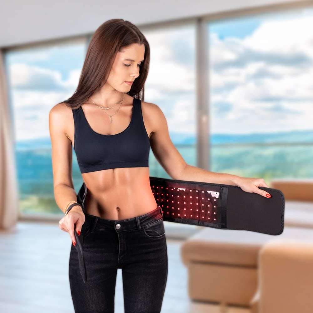 Pas biodrowy na podczerwień Marolino 105 LED - obrazek 3