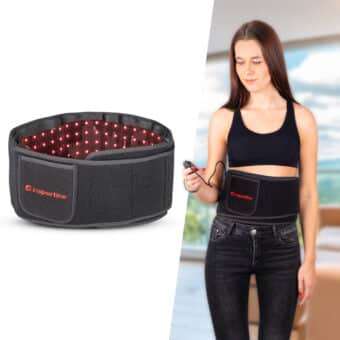 Pas biodrowy na podczerwień Marolino 105 LED