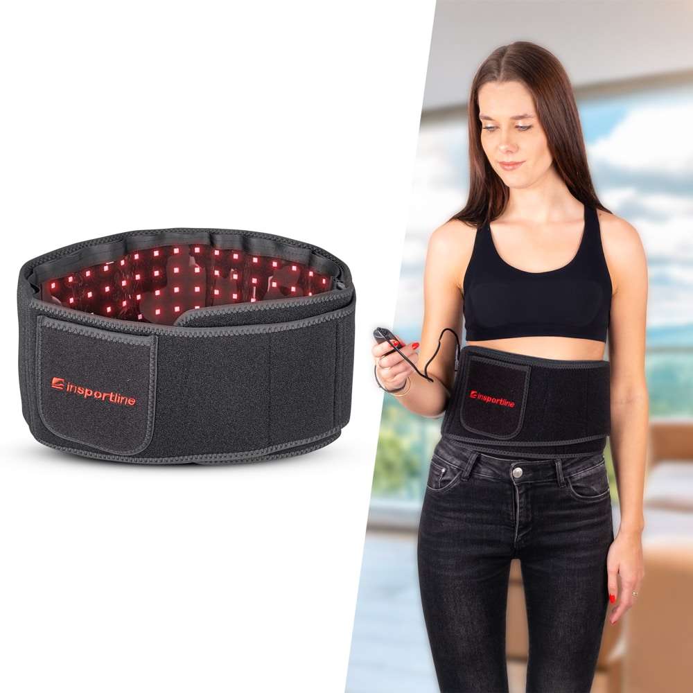 Pas biodrowy na podczerwień Marolino 105 LED